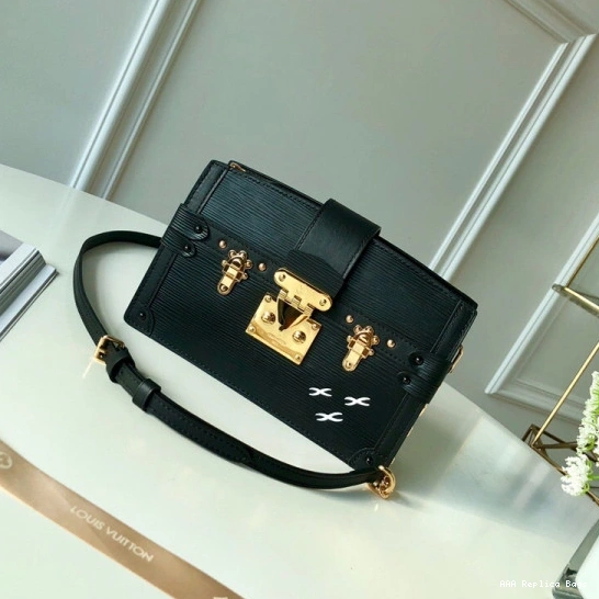 Aaa replica bags Vuitton Louis TRUNK CLUTCH 0710